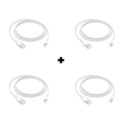 Picture of Pack Of 4 Genuine Apple iPhone XR Fast USB Lightning Cable