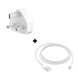 Picture of Apple iPad Pro 1st, 2nd, 3rd Generation Power Charging Cable & USB Adapter