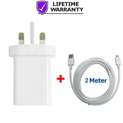 Picture of Genuine Huawei 2A Fast Charger Plug & 2M Cable For Honor 20Lite 10Lite 20i 10i