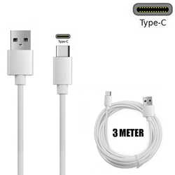 Picture of Genuine Fast 2A Charger Plug & 3M Long USB-C Cable For Huawei Honor Phones Lot