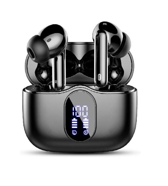 iPhone 15 Pro Max Case + Wireless Earbuds Bluetooth 5.3 Headphones True  Wireless Earbuds Stereo Sound Noise-canceling in-Ear Earphones Mic for  iPhone